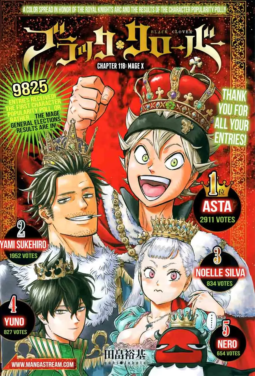 Black Clover Chapter 118 Image 1