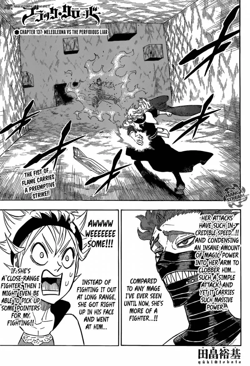 Black Clover Chapter 137 Image 1