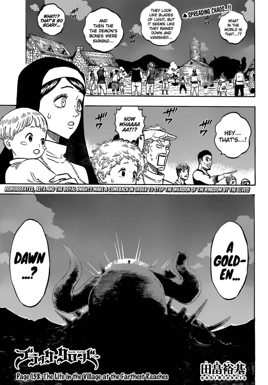 Black Clover Chapter 158 Image 1