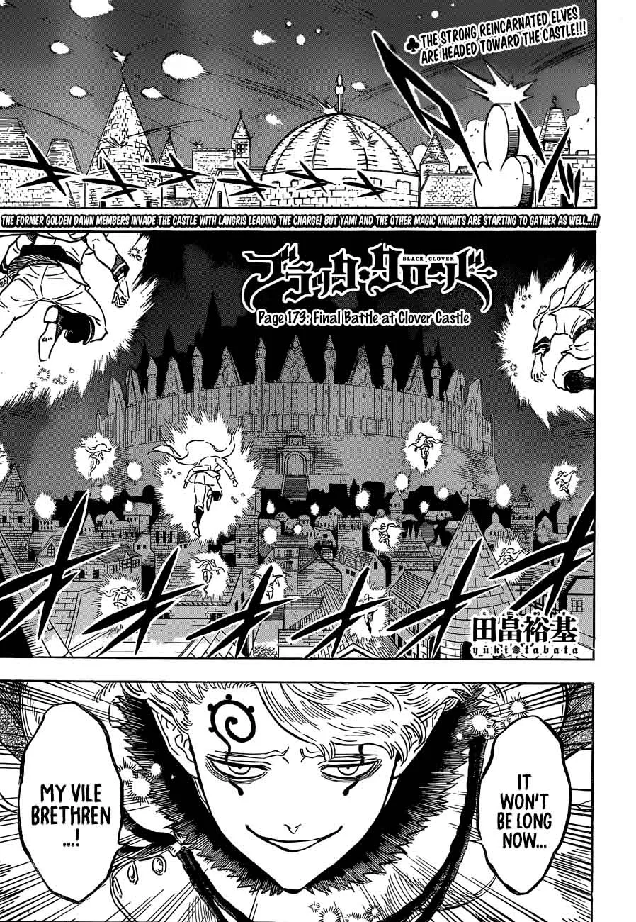 Black Clover Chapter 173 Image 1