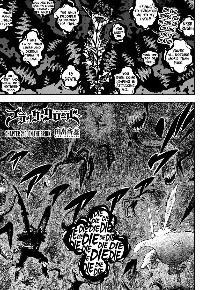 Black Clover Chapter 210 Image 1