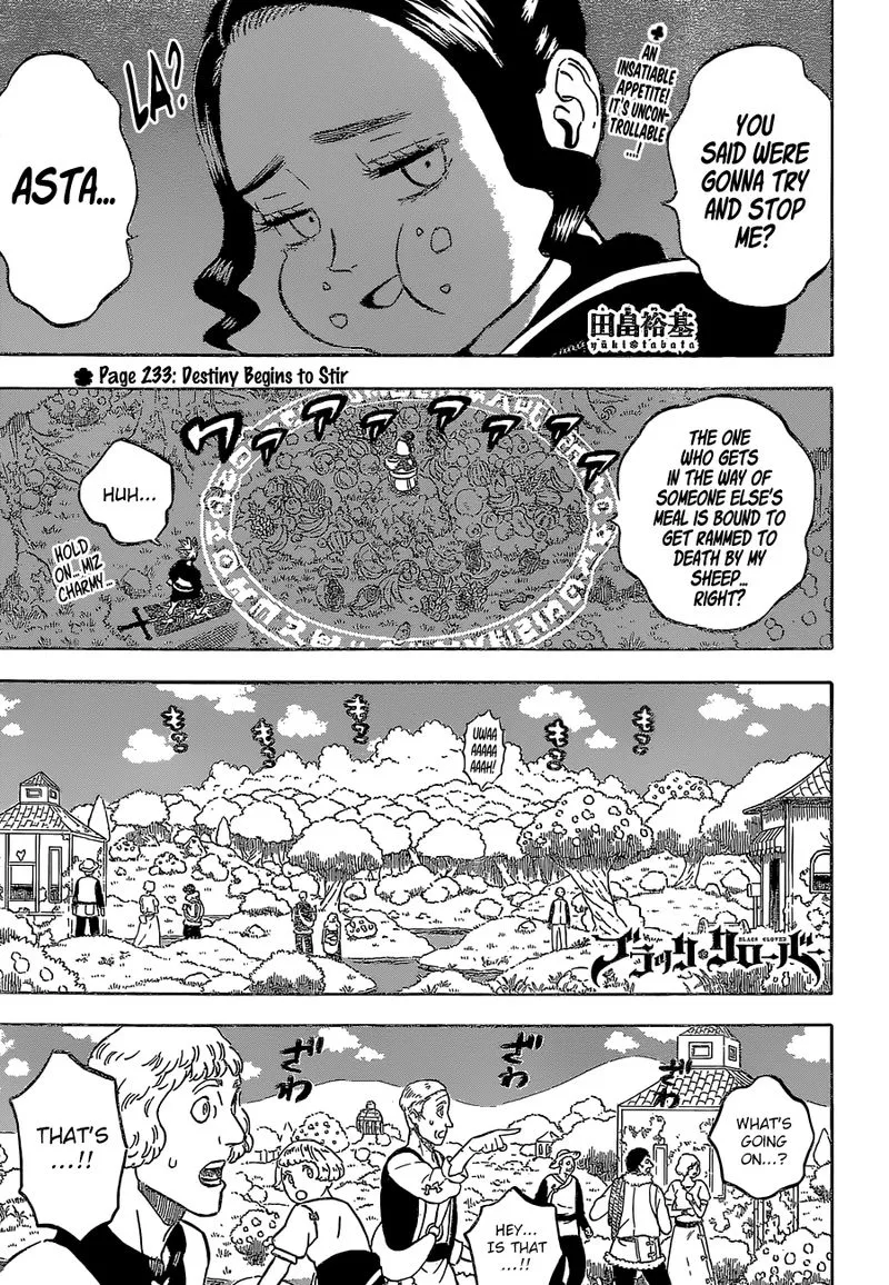 Black Clover Chapter 233 Image 1