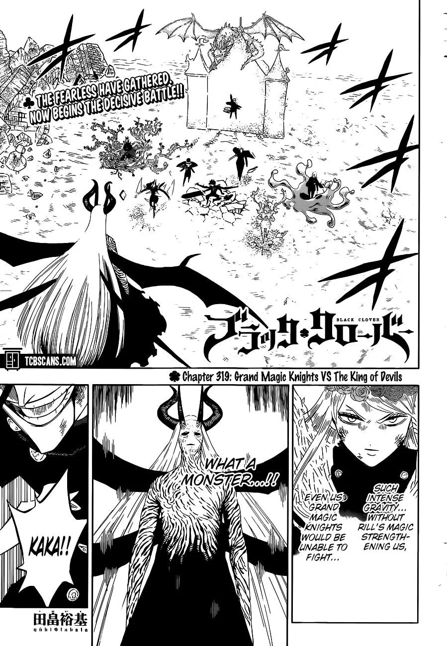 Black Clover Chapter 319 Image 1