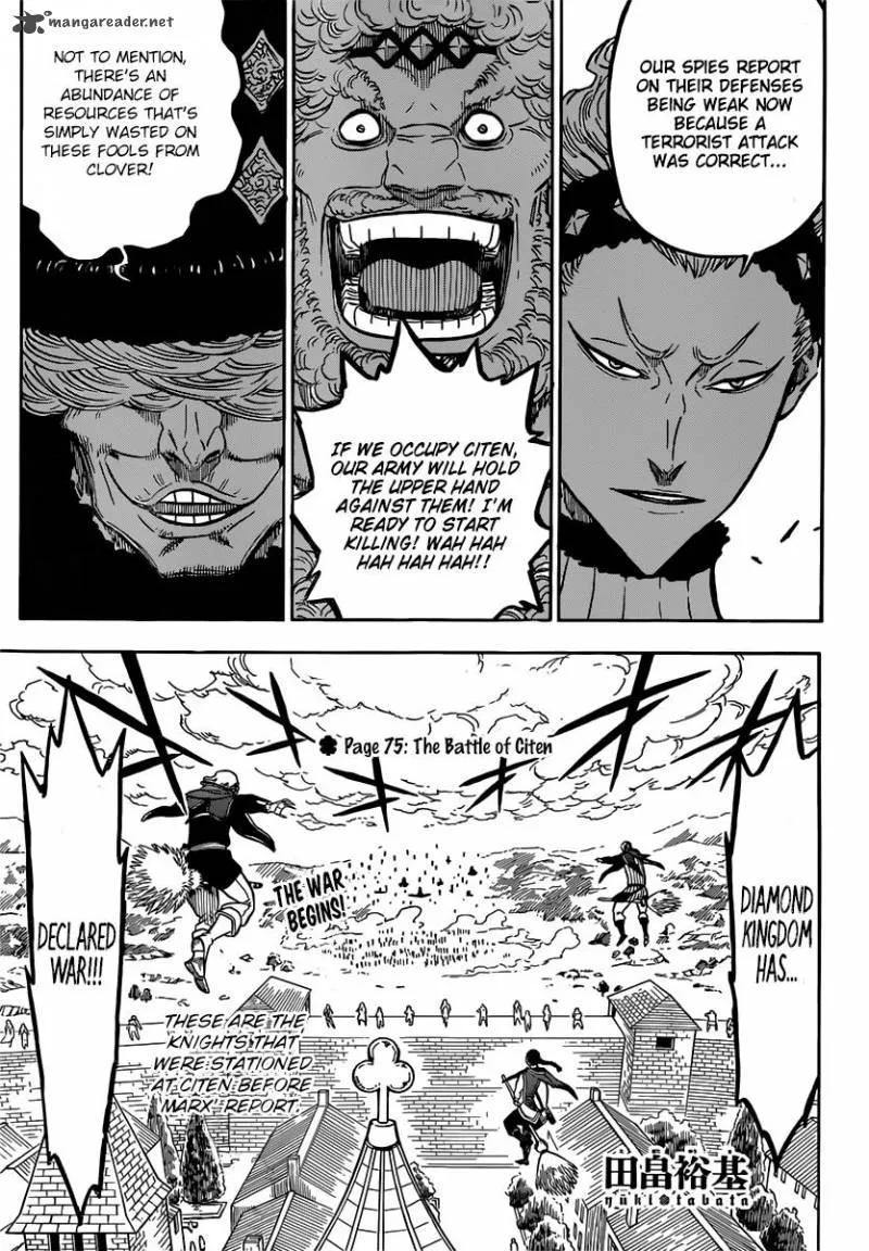 Black Clover Chapter 75 Image 1