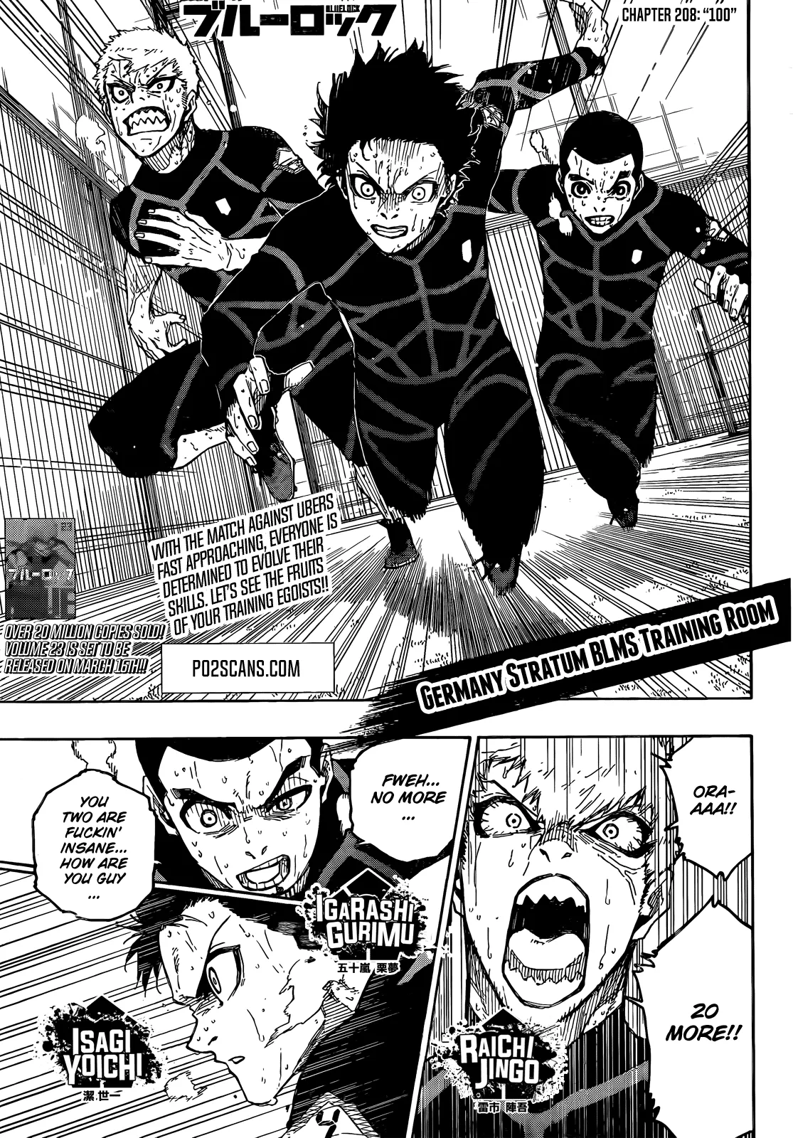 Blue Lock Chapter 208 Image 2