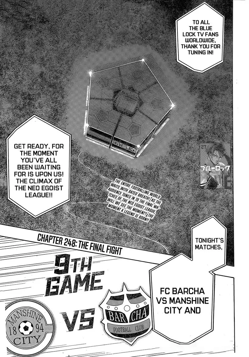 Blue Lock Chapter 248 Image 1