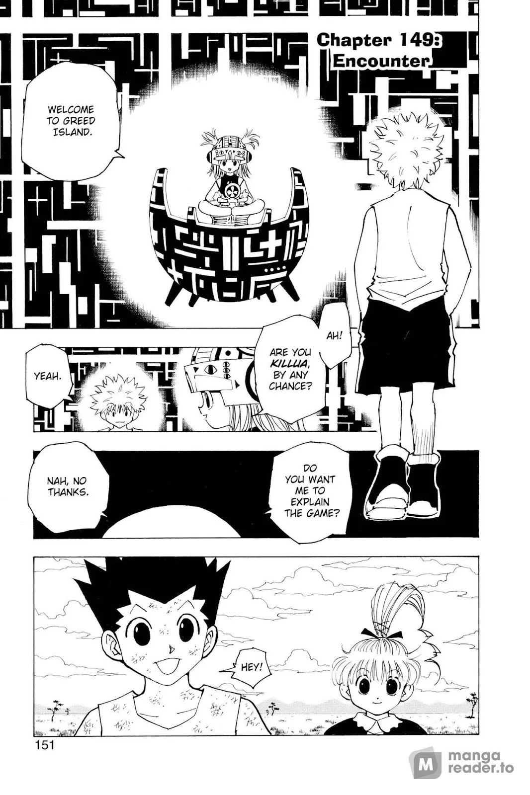 Hunter X Hunter Chapter 149 Image 1