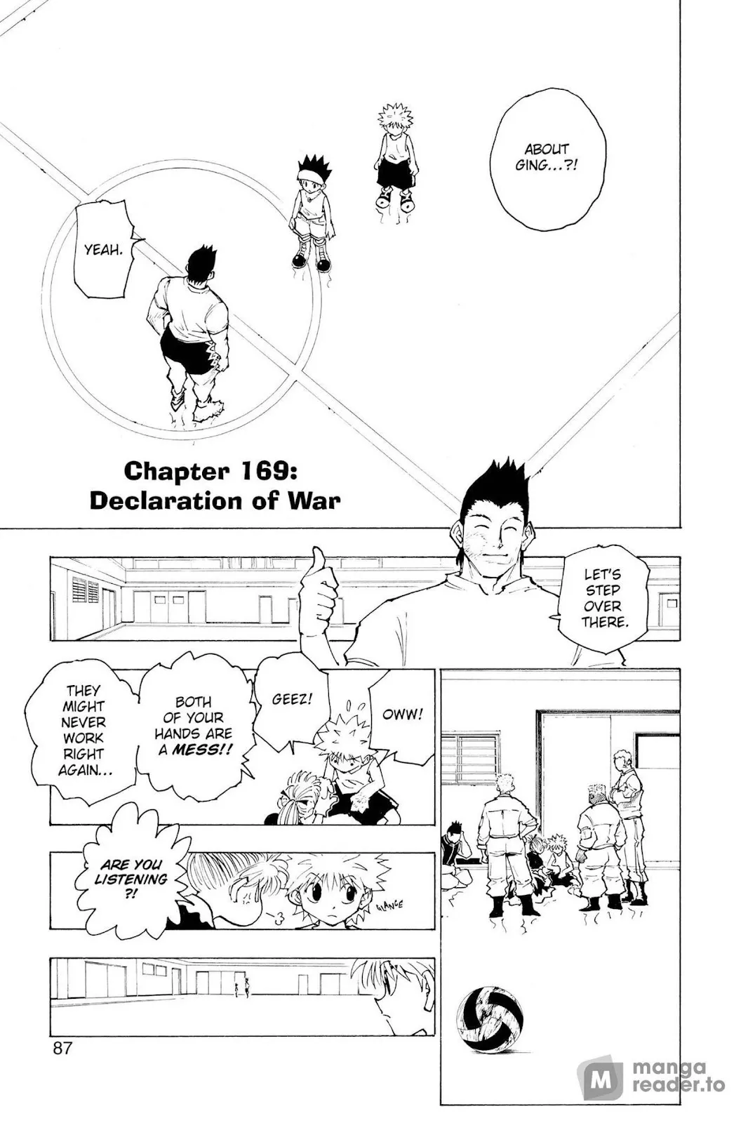 Hunter X Hunter Chapter 169 Image 1