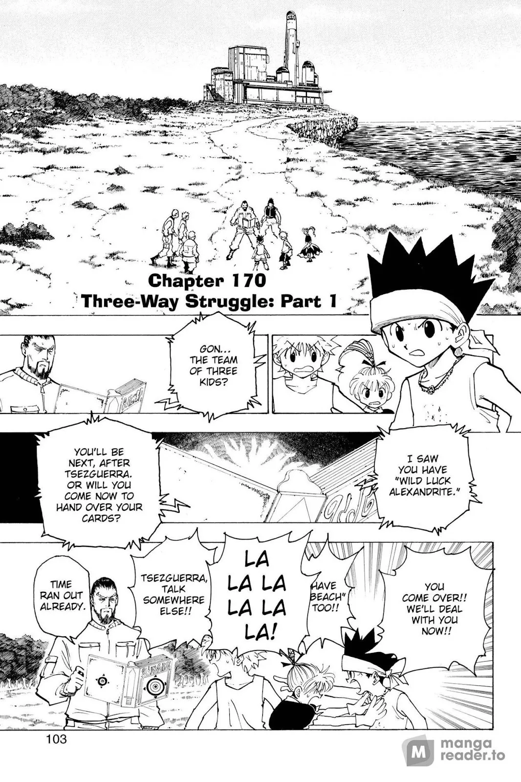 Hunter X Hunter Chapter 170 Image 1