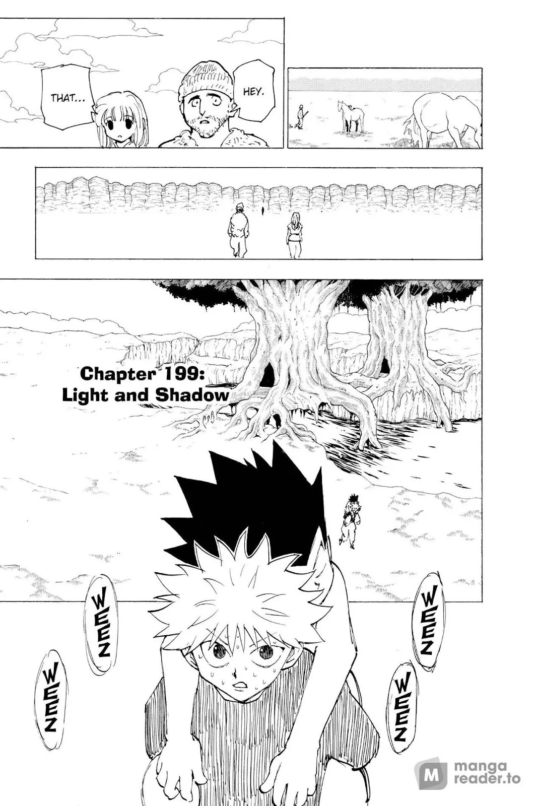 Hunter X Hunter Chapter 199 Image 1