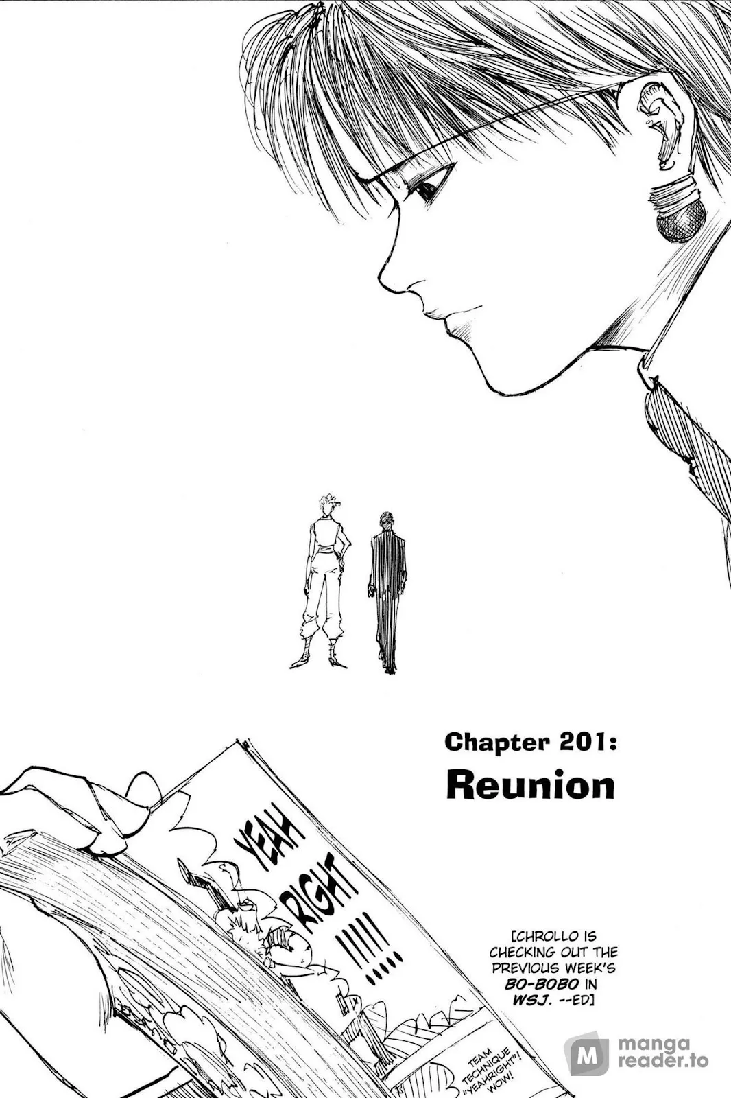 Hunter X Hunter Chapter 201 Image 1