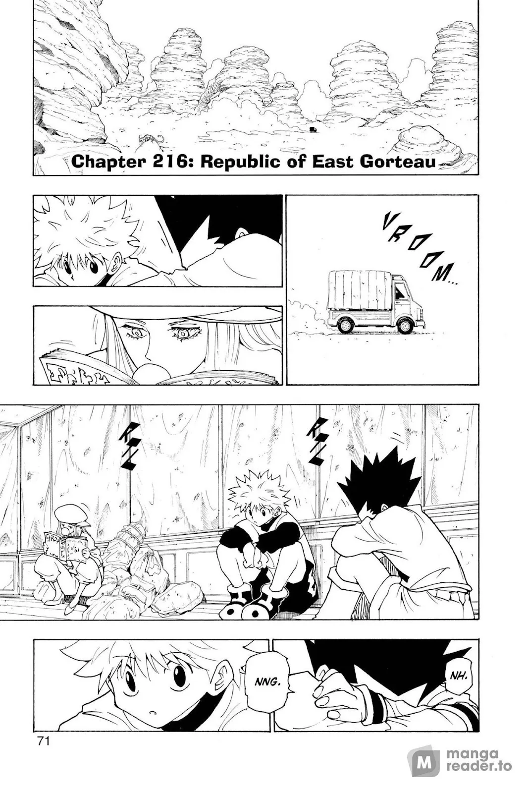 Hunter X Hunter Chapter 216 Image 1