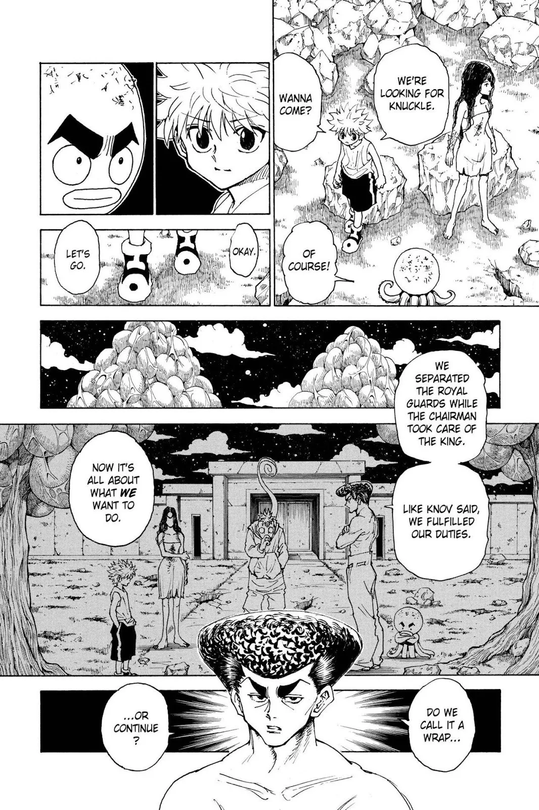 Hunter X Hunter Chapter 300 Image 6