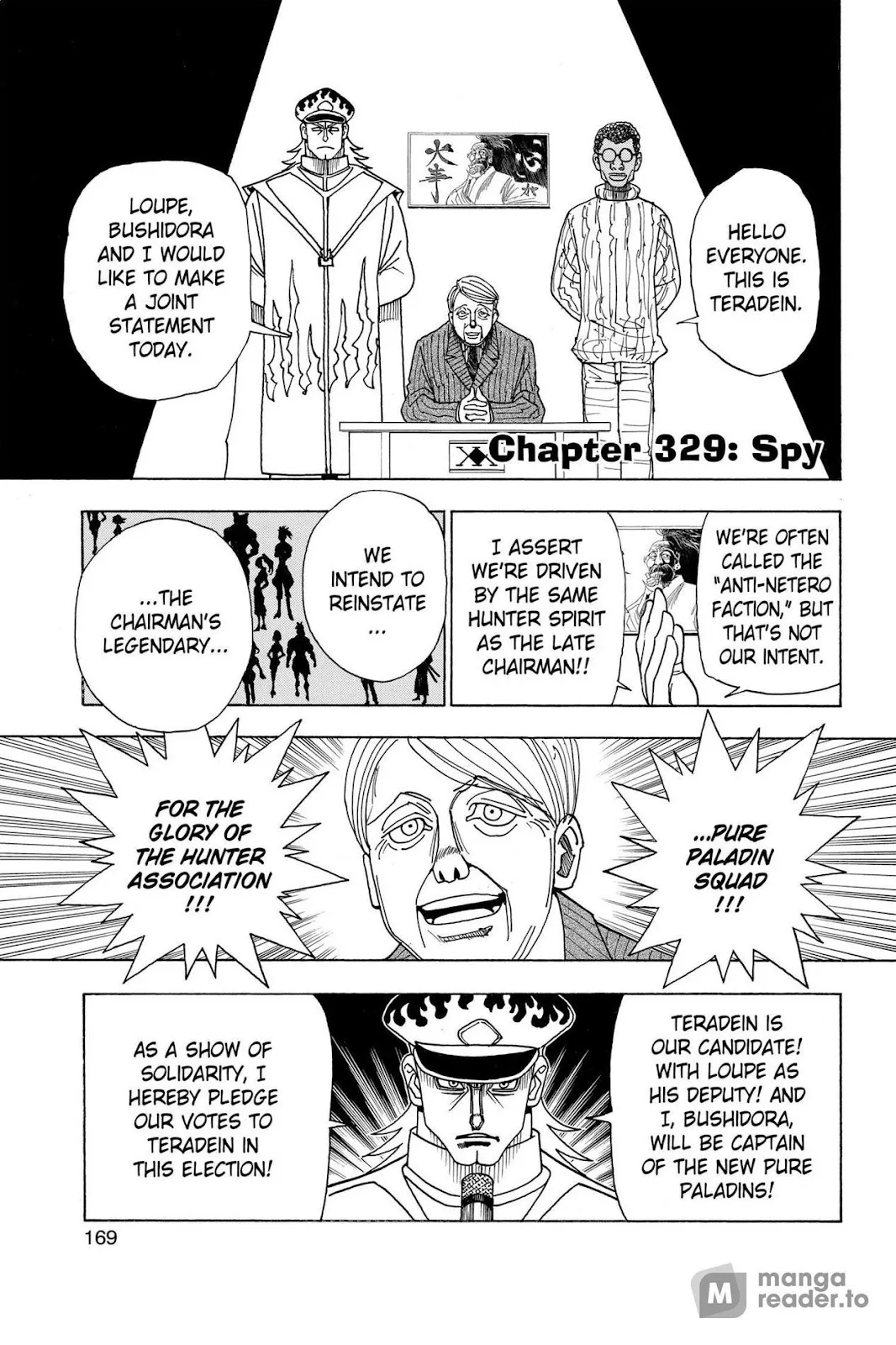 Hunter X Hunter Chapter 329 Image 1