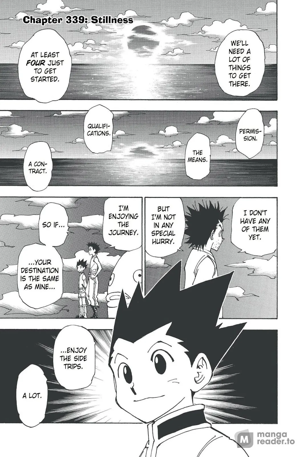 Hunter X Hunter Chapter 339 Image 1