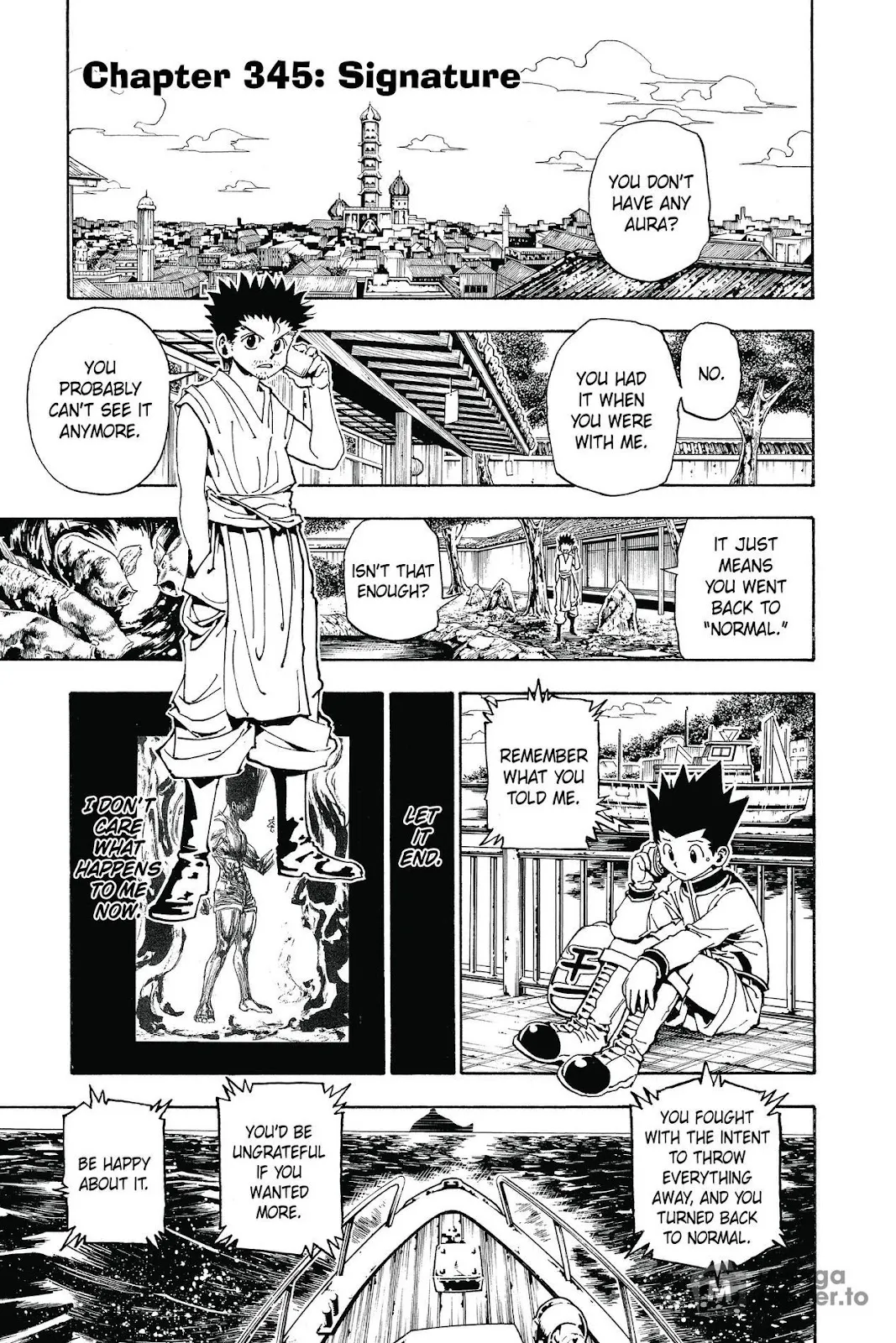 Hunter X Hunter Chapter 345 Image 1