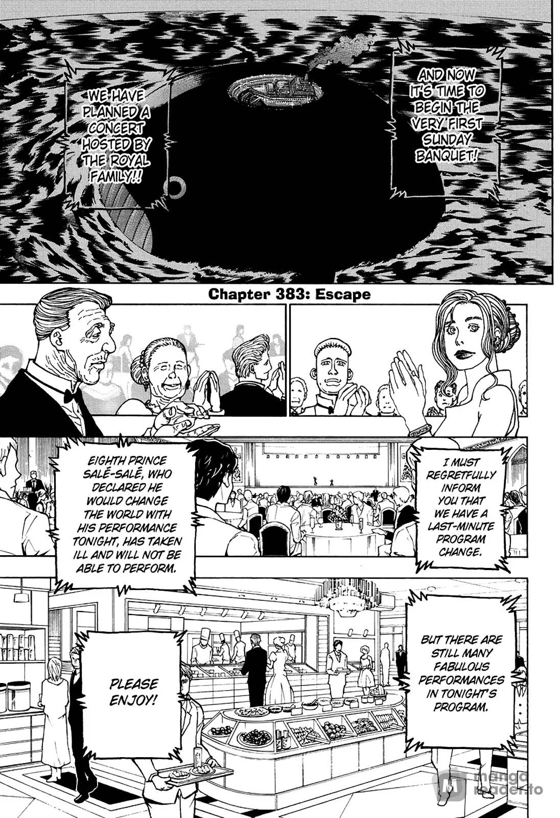 Hunter X Hunter Chapter 383 Image 1