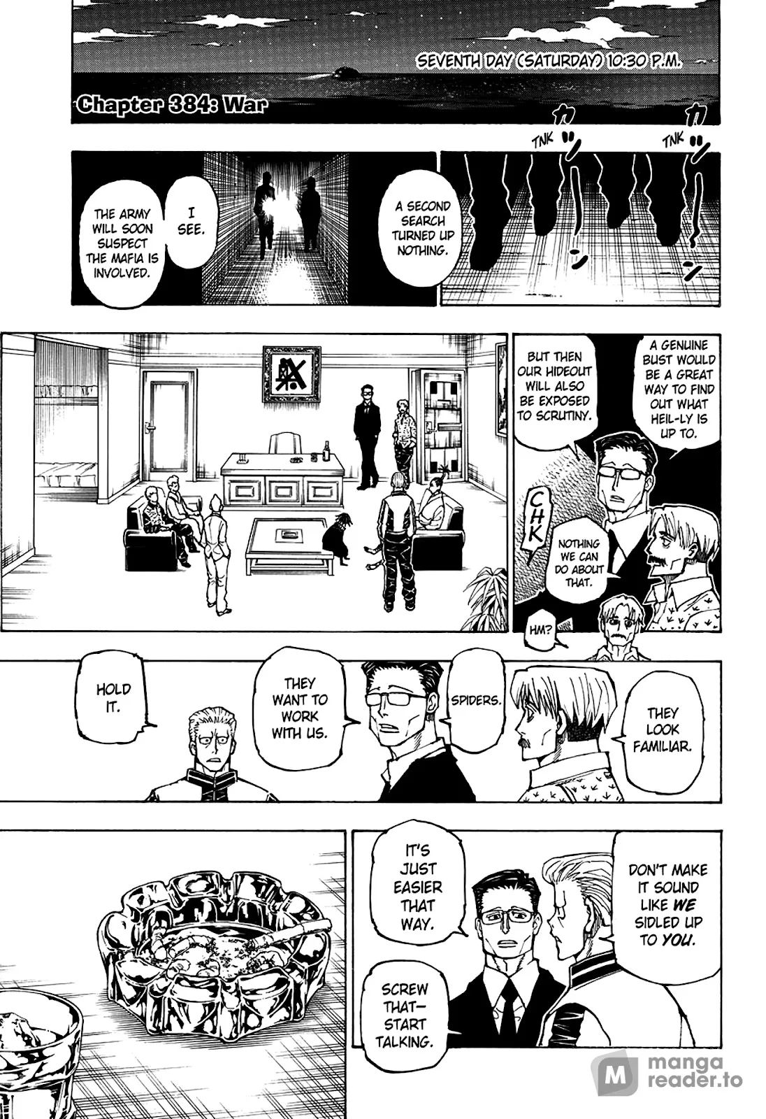 Hunter X Hunter Chapter 384 Image 1