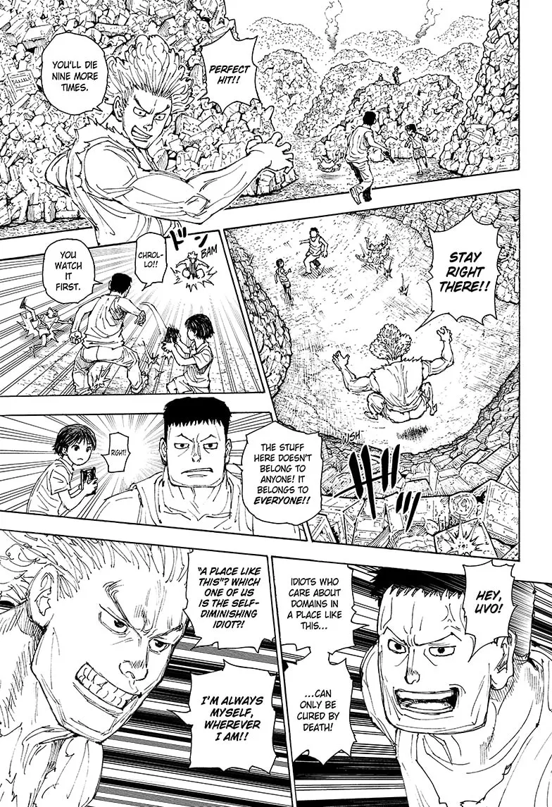 Hunter X Hunter Chapter 395 Image 11