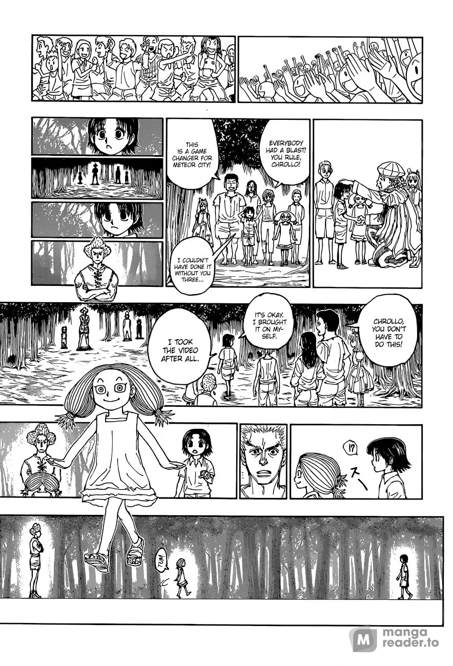 Hunter X Hunter Chapter 396 Image 13