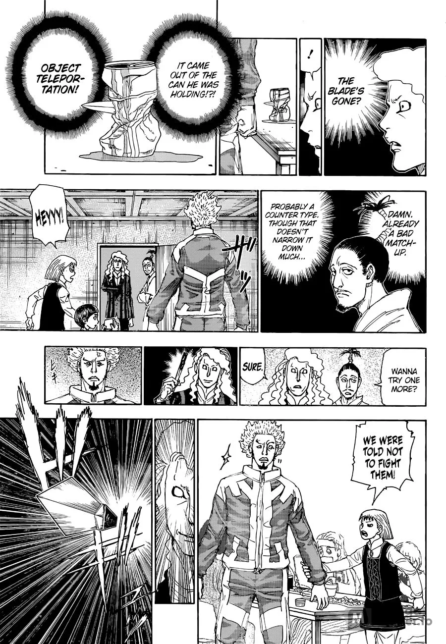 Hunter X Hunter Chapter 399 Image 7