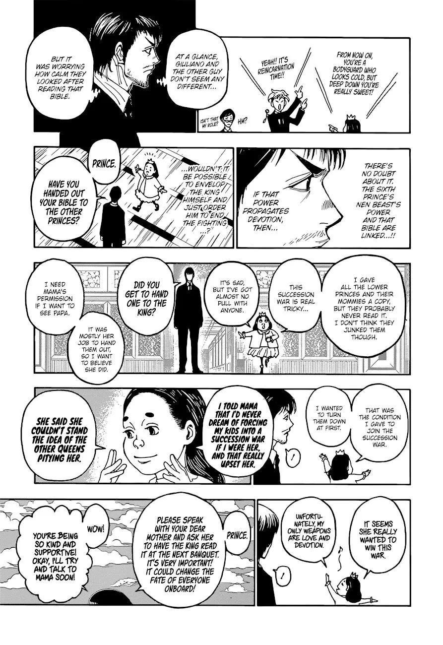 Hunter X Hunter Chapter 400 Image 5