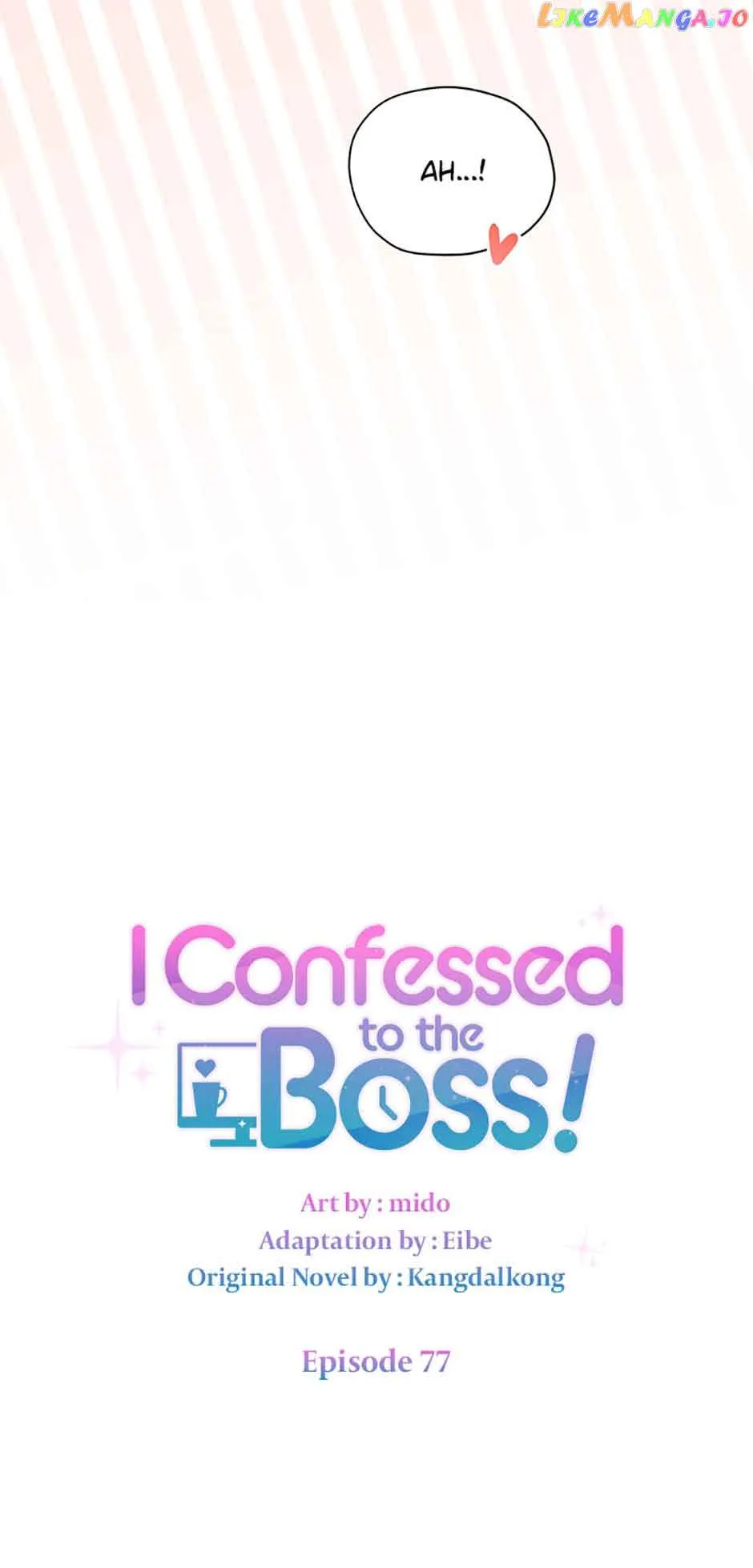 I Confessed To The Boss Chapter 77 Image 40