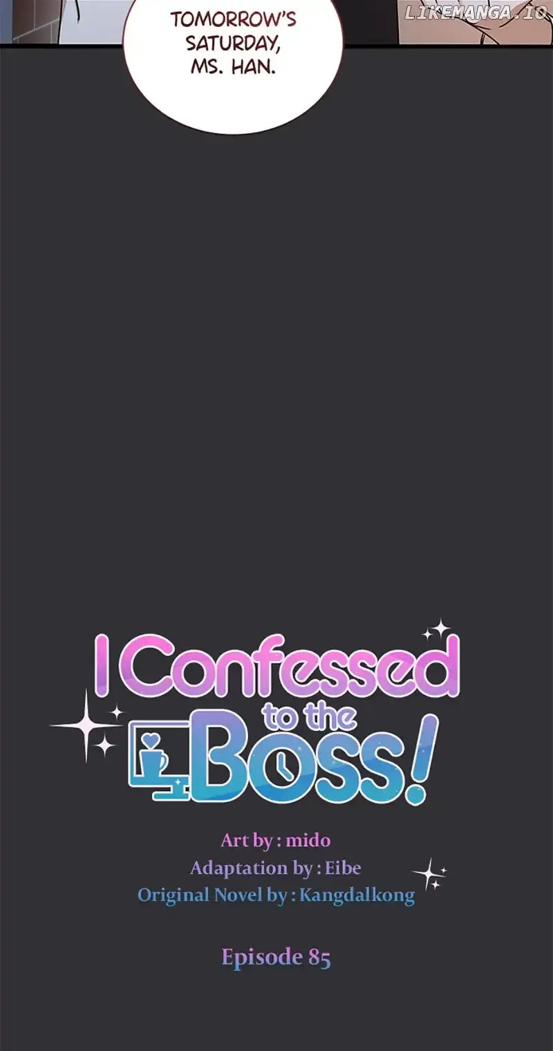 I Confessed To The Boss Chapter 85 Image 47