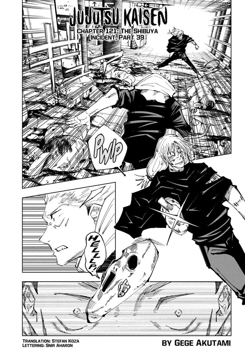 Jujutsu Kaisen Chapter 121 Image 1