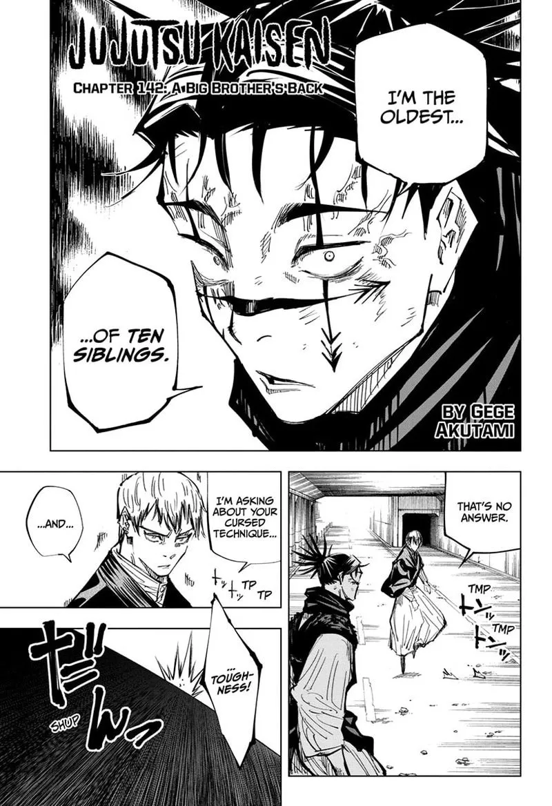 Jujutsu Kaisen Chapter 142 Image 1