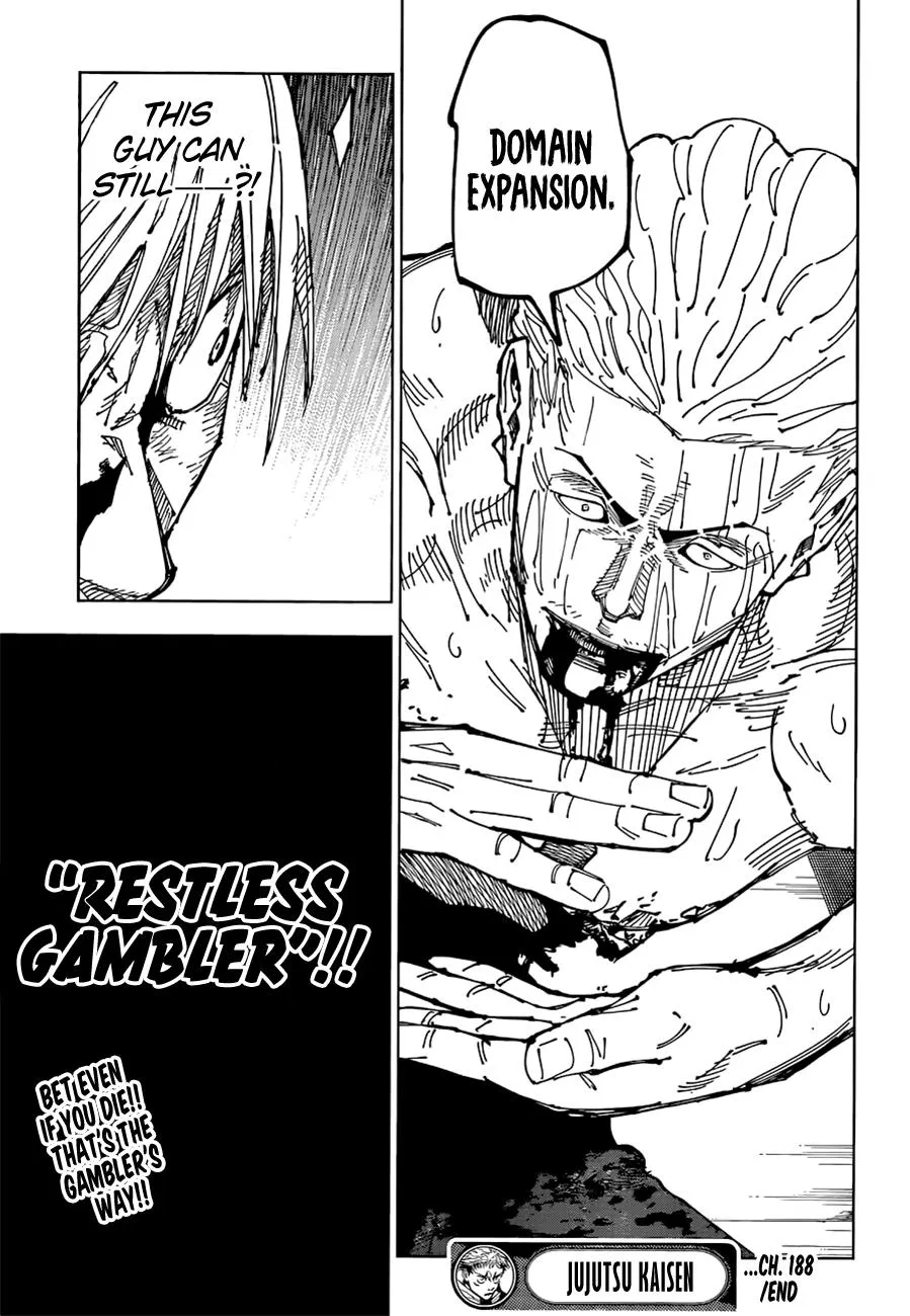 Jujutsu Kaisen Chapter 188 Image 16