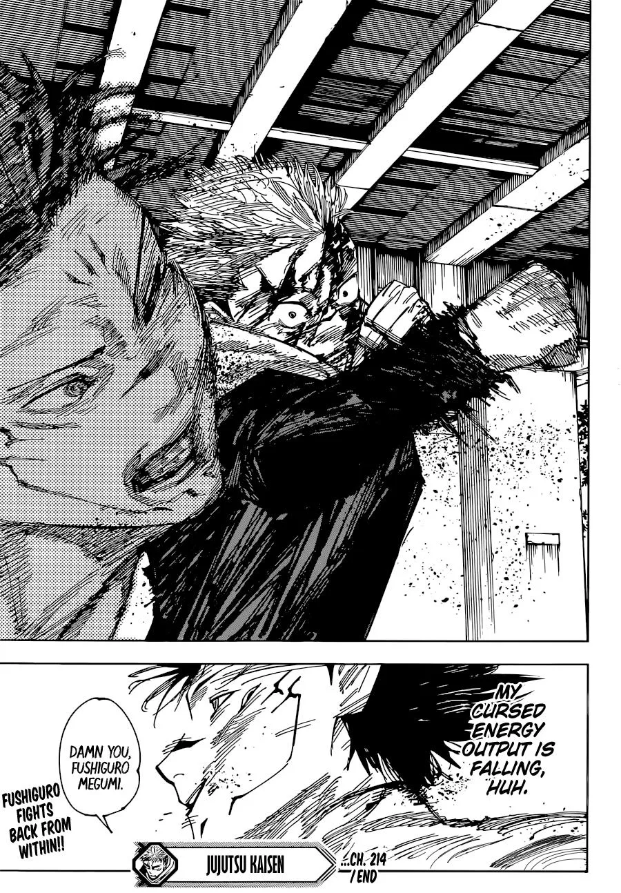 Jujutsu Kaisen Chapter 214 Image 17