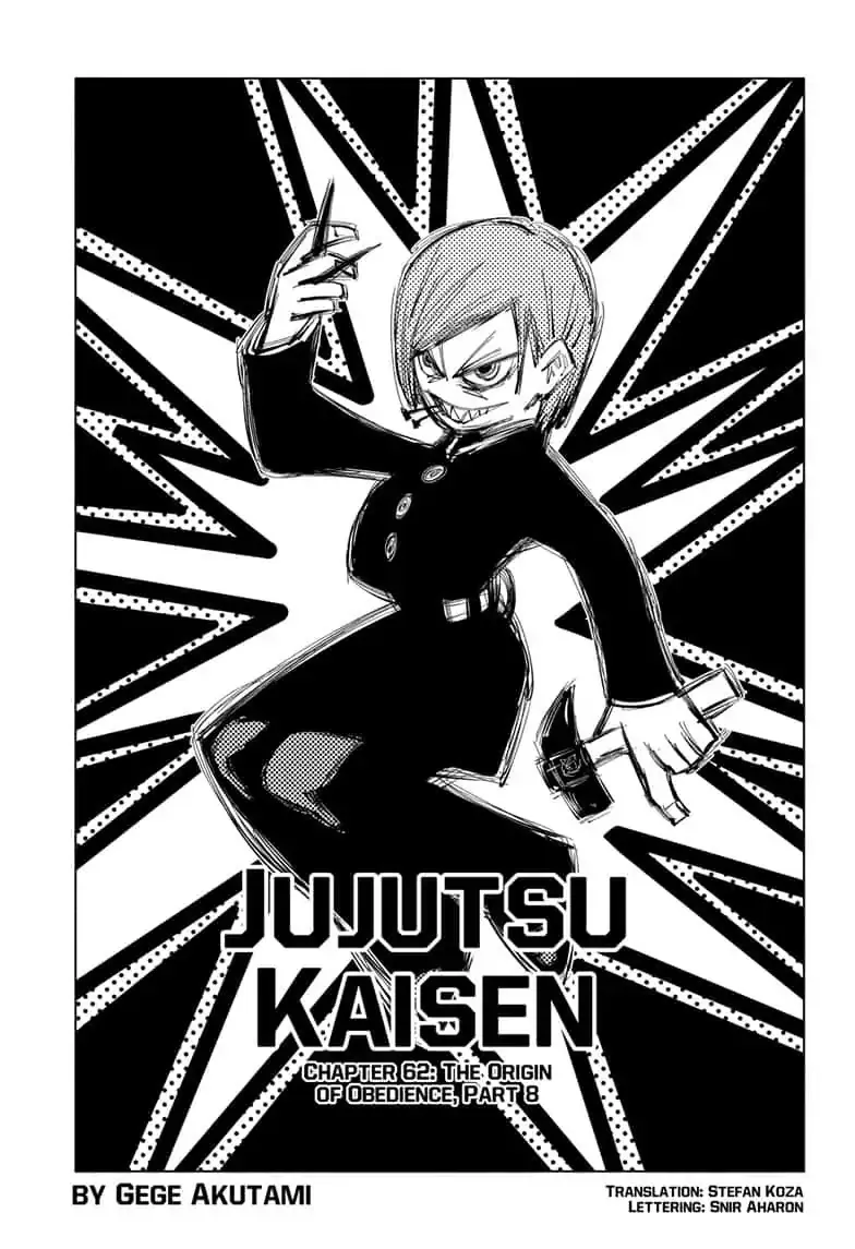 Jujutsu Kaisen Chapter 62 Image 1