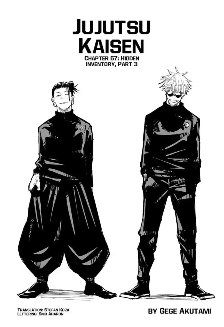 Jujutsu Kaisen Chapter 67 Image 1