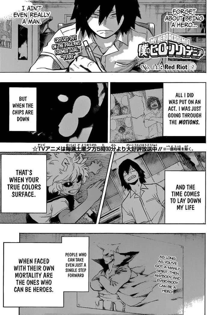 My Hero Academia Chapter 145 Image 1