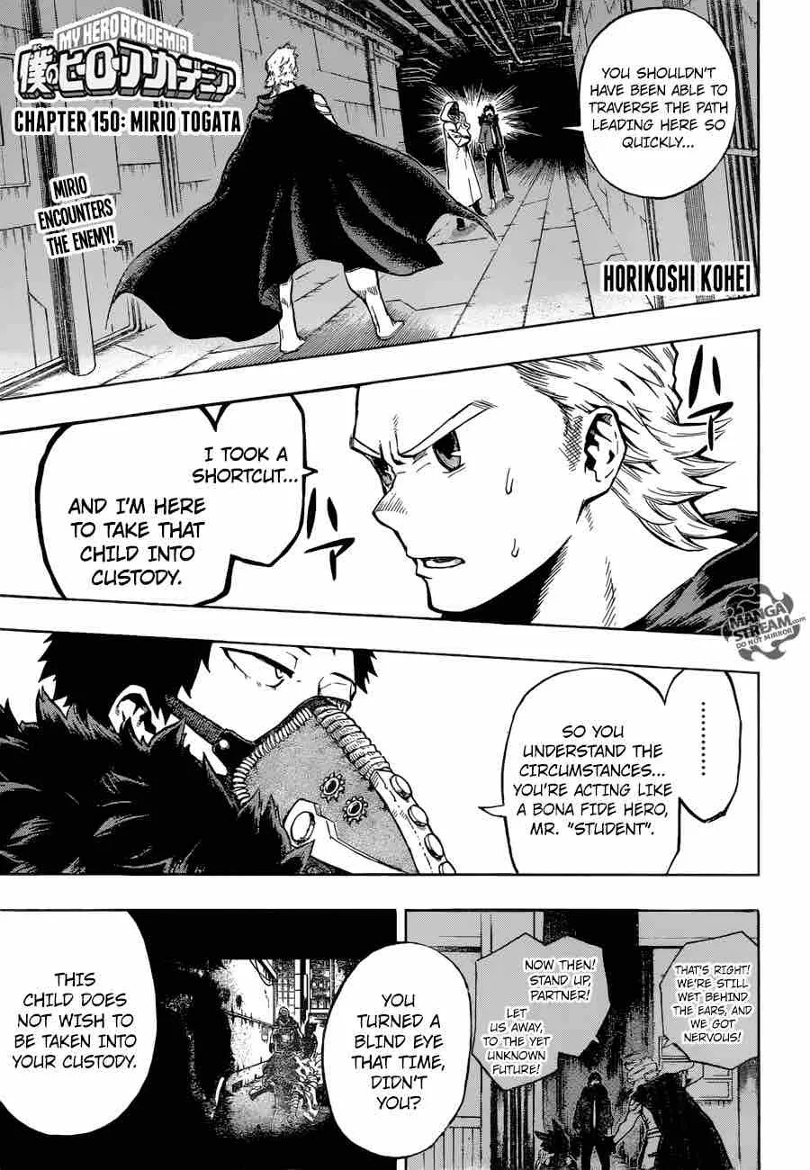 My Hero Academia Chapter 150 Image 1