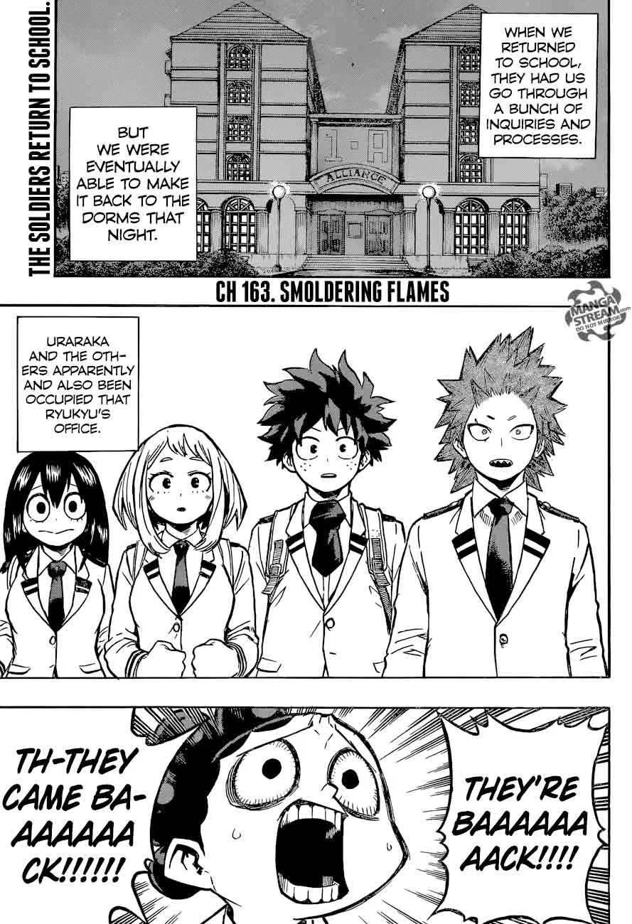 My Hero Academia Chapter 163 Image 1