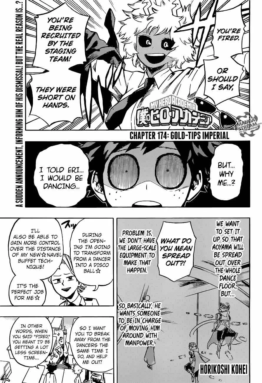 My Hero Academia Chapter 174 Image 1