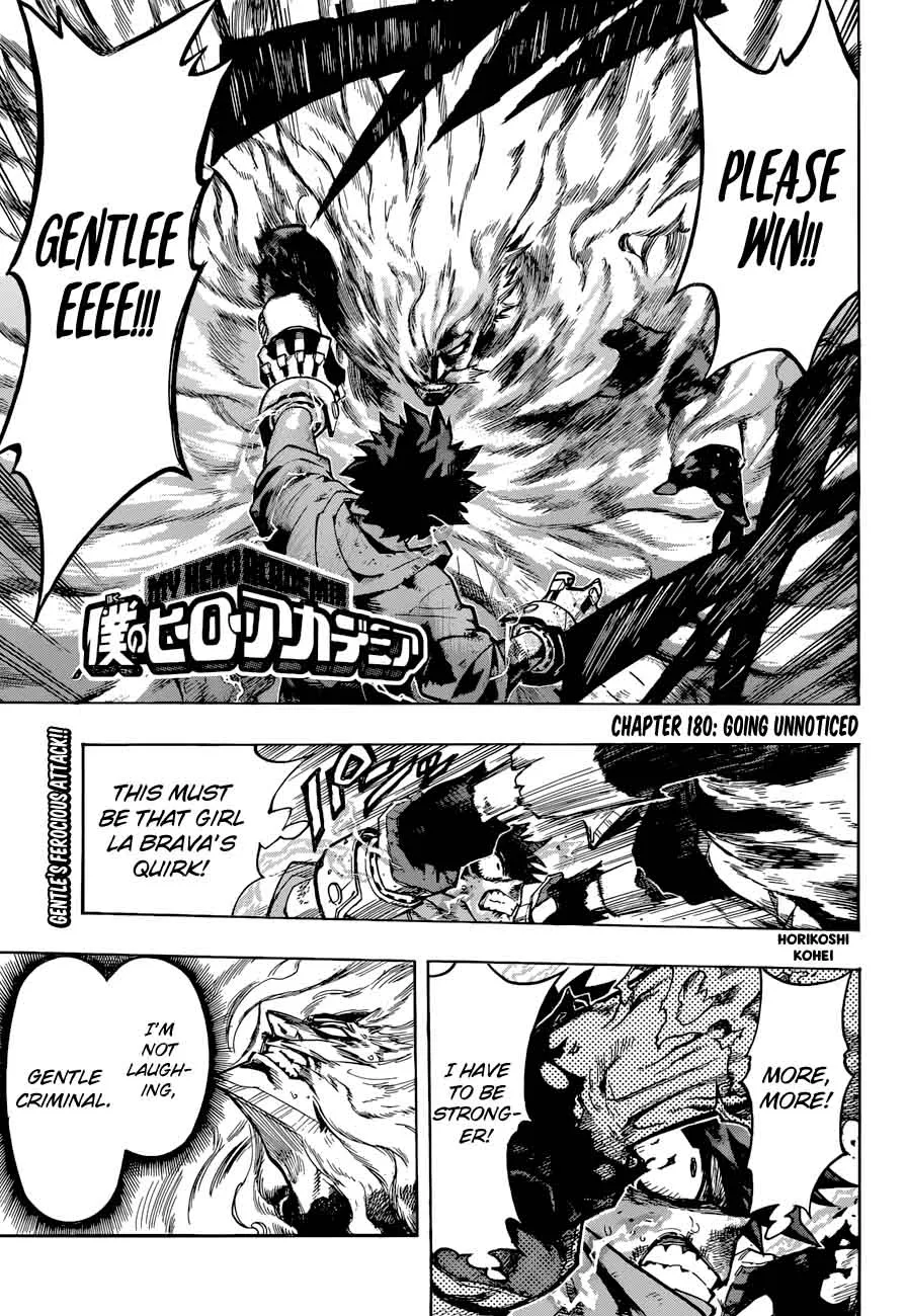 My Hero Academia Chapter 180 Image 1