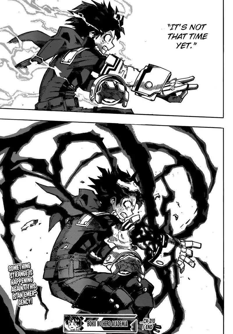 My Hero Academia Chapter 210 Image 15