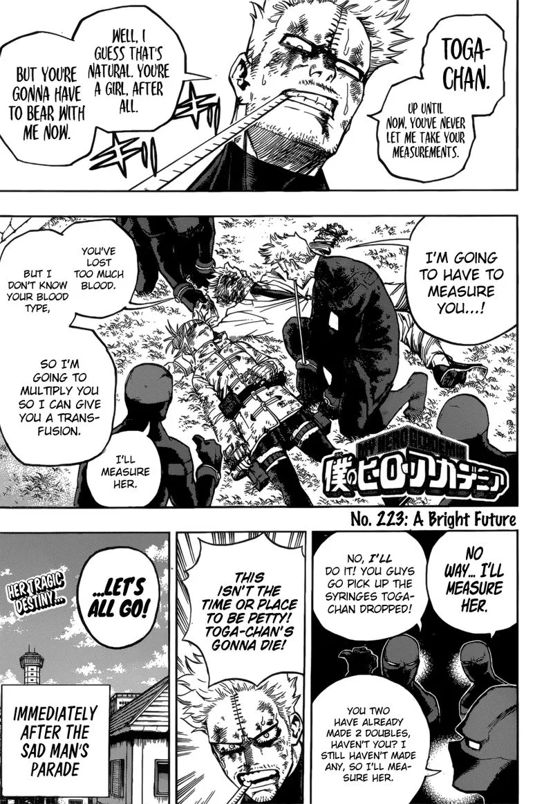 My Hero Academia Chapter 233 Image 1