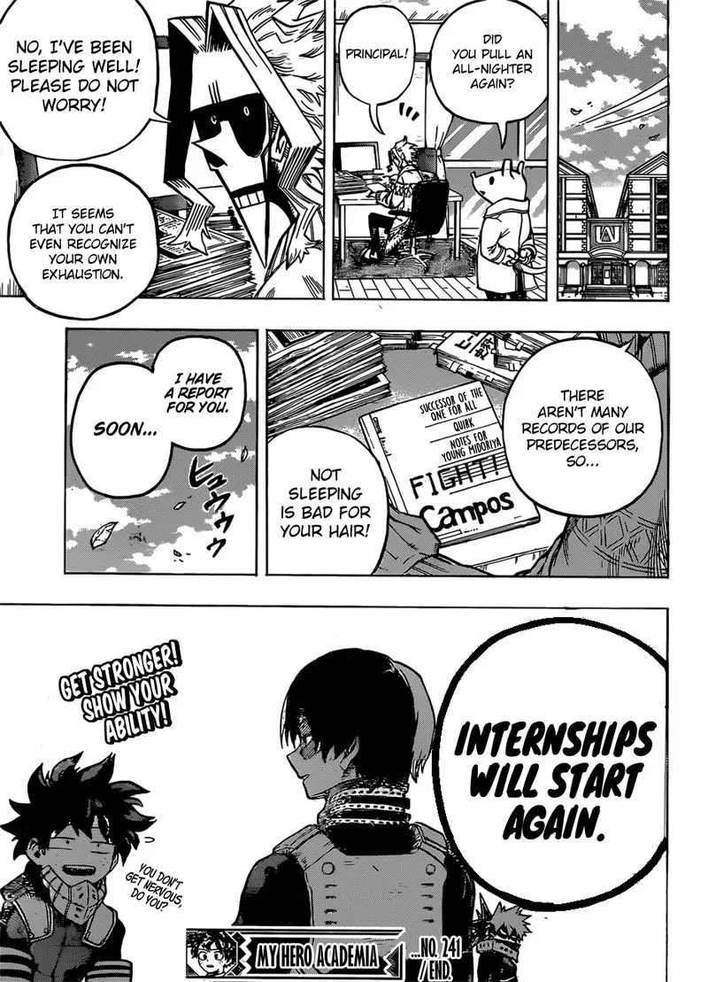 My Hero Academia Chapter 241 Image 17