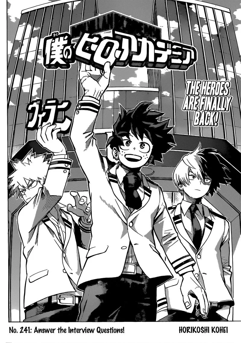 My Hero Academia Chapter 241 Image 2