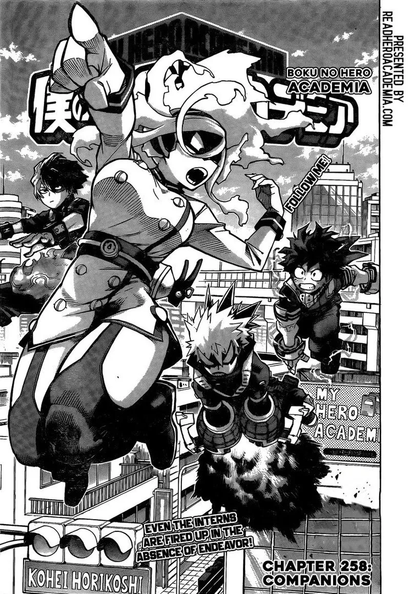 My Hero Academia Chapter 258 Image 1