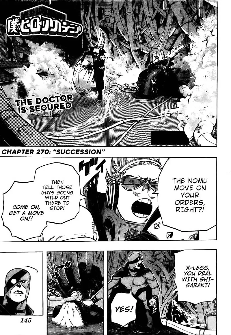 My Hero Academia Chapter 270 Image 1