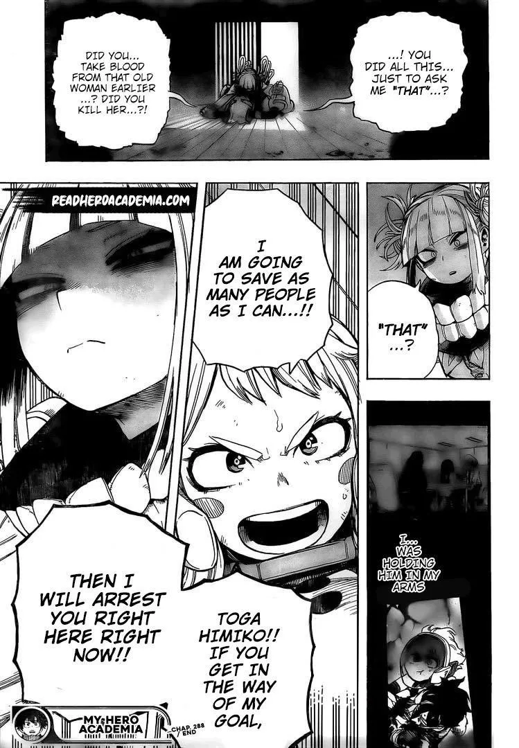 My Hero Academia Chapter 288 Image 16