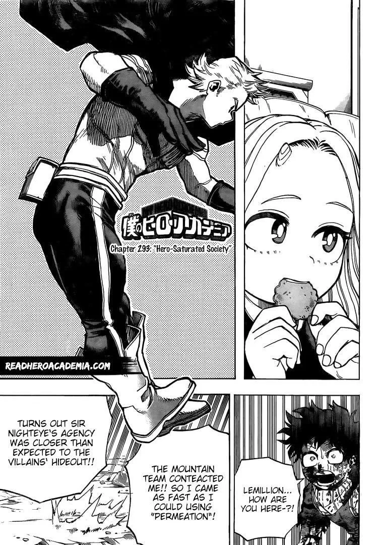 My Hero Academia Chapter 293 Image 2