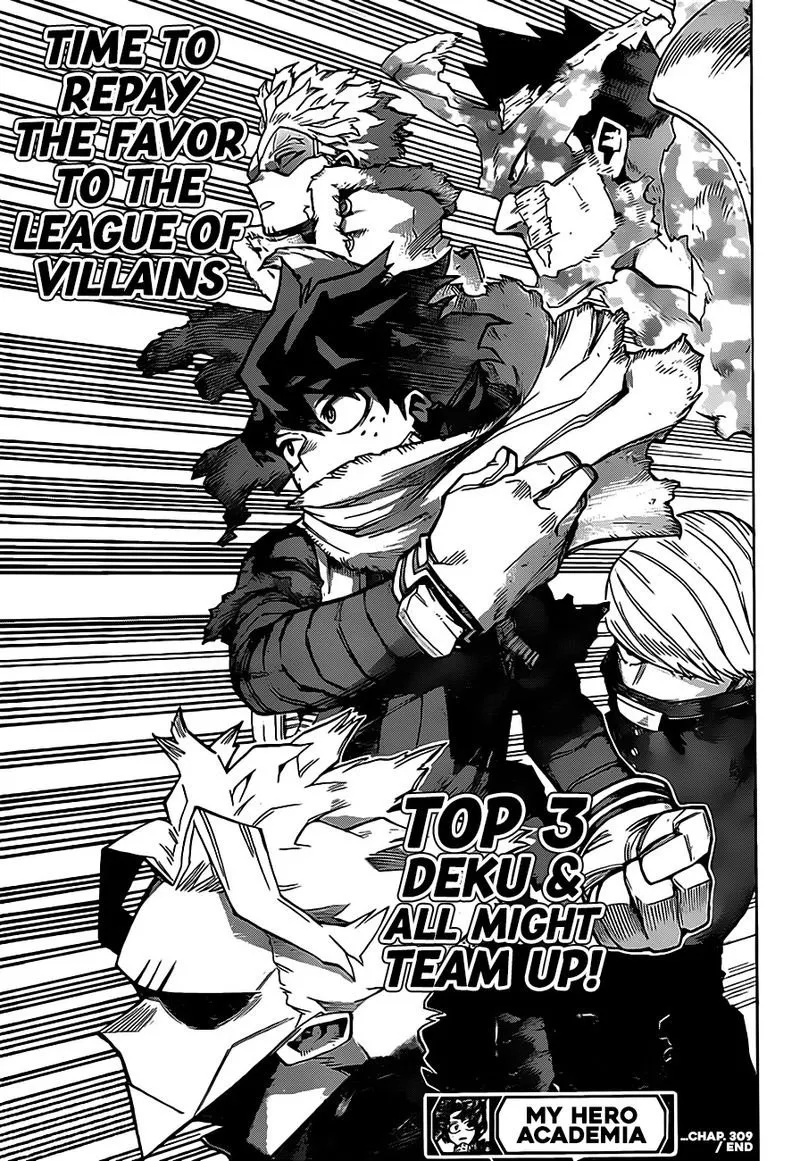 My Hero Academia Chapter 309 Image 17