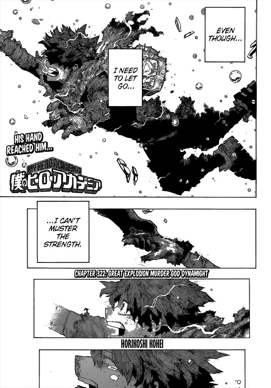 My Hero Academia Chapter 322 Image 1