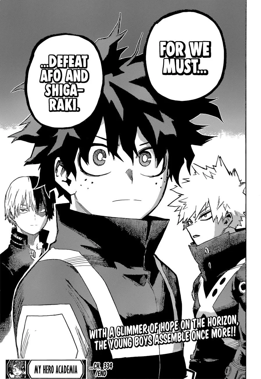 My Hero Academia Chapter 334 Image 15